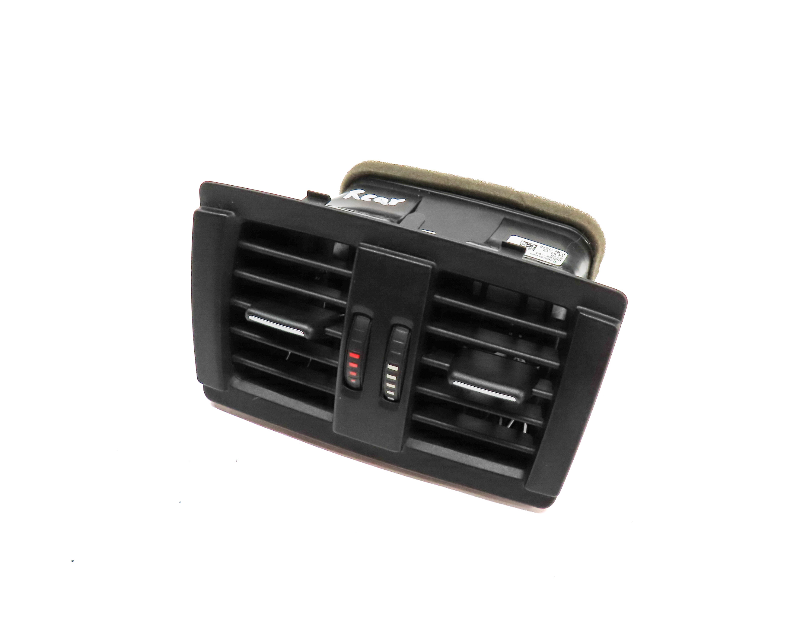2013 BMW 335XI (F30) REAR CENTER CONSOLE HEAT AIR AC HVAC DUAL VENT (Black) — exact item pictured